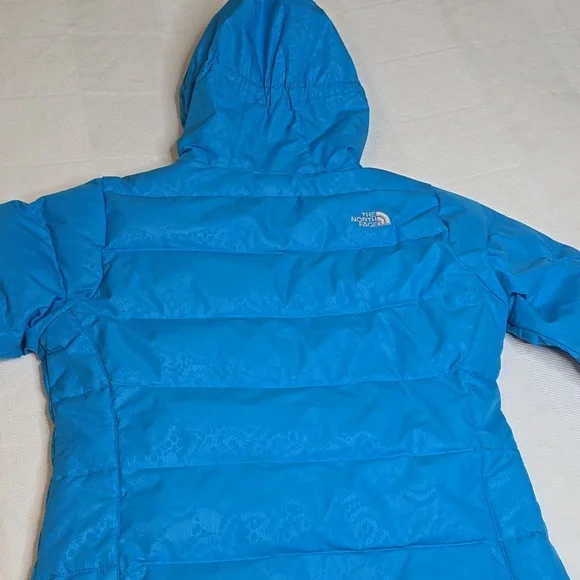 The North Face Bright Blue Heatseeker Girls Winter Jacket - Picture 7 of 9